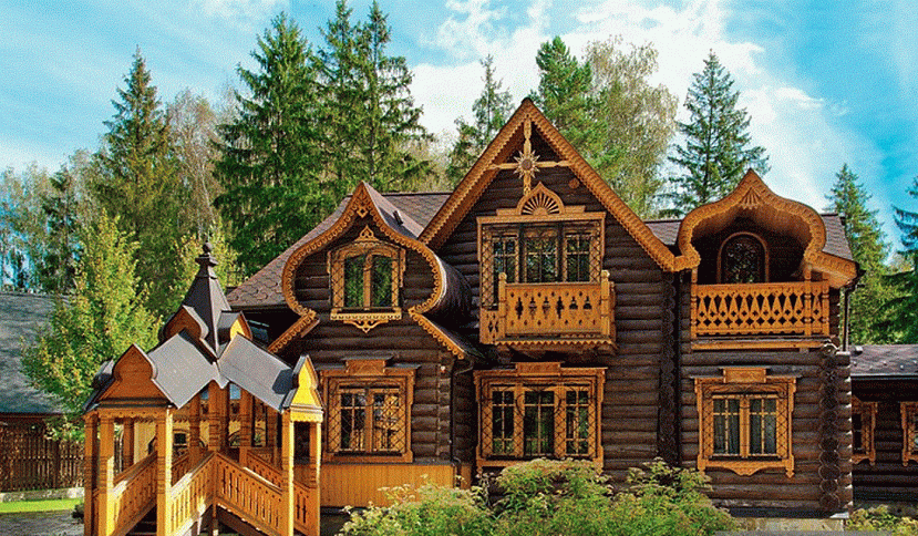 Житловий будинок – справжній російський терем