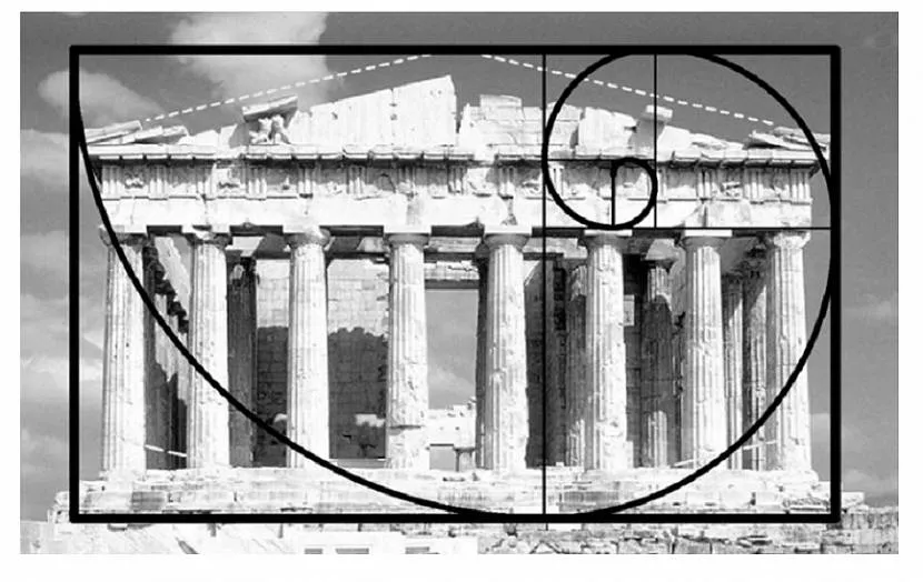 Grecki Partenon został zbudowany zgodnie z zasadami złotego podziału.