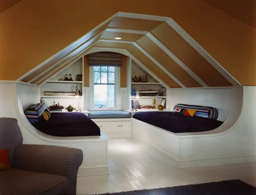 Pokój gościnny lub sypialnia to idealne miejsce na drugim piętrze