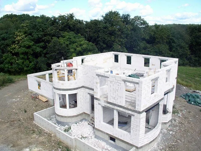Будівництво будинку з газобетонних блоків за індивідуальним проектом