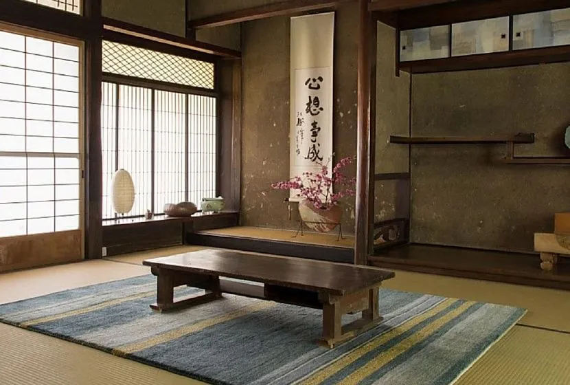 Stare japońskie wnętrze domu