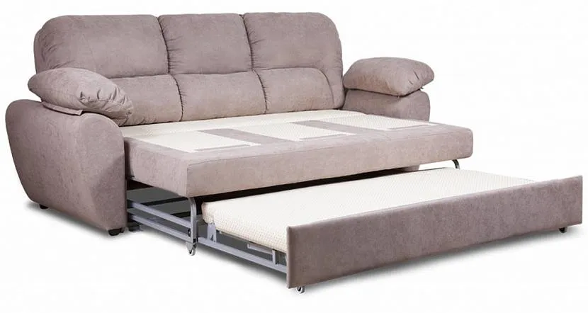 Sofa z mechanizmem wysuwania