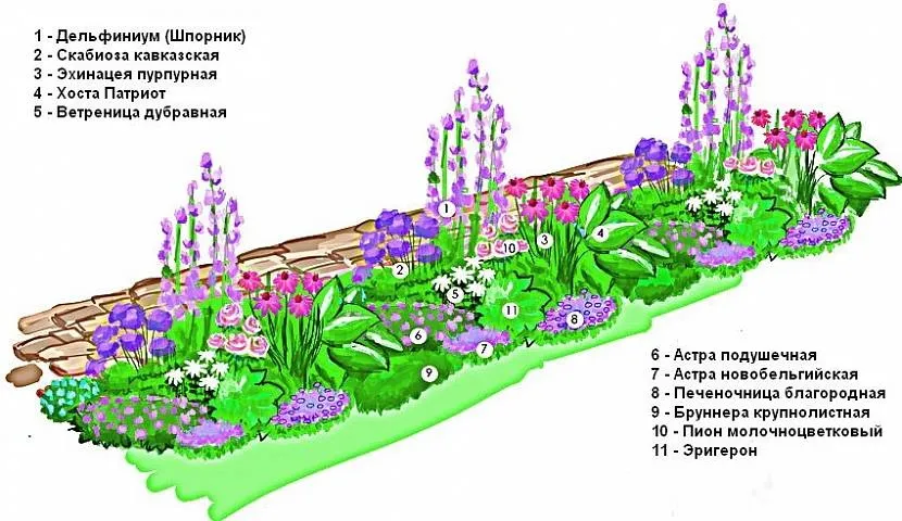 Схема посадки