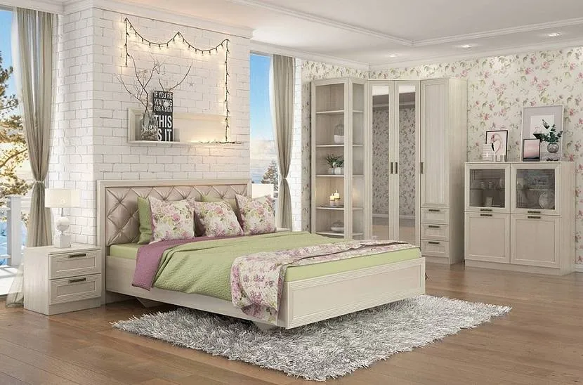 Dekoracja sypialni w stylu prowansalskim
