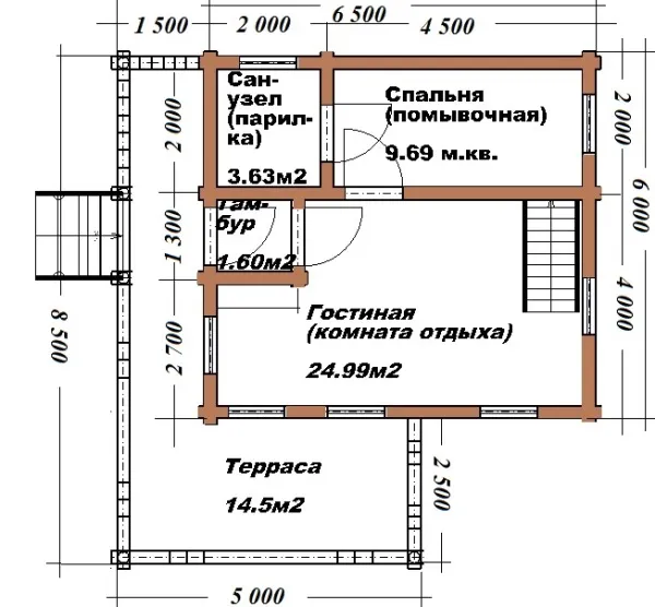 План 1-го поверху