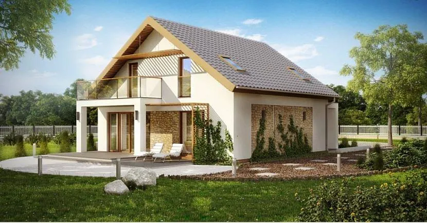 Dom z dachem dwuspadowym - najpopularniejszy format