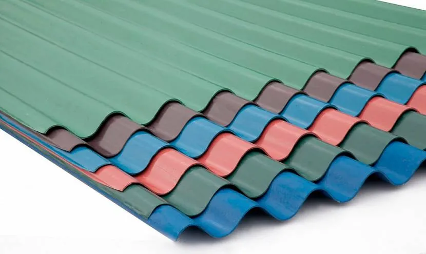 Innym popularnym materiałem dachowym jest ocynkowana tektura falista.